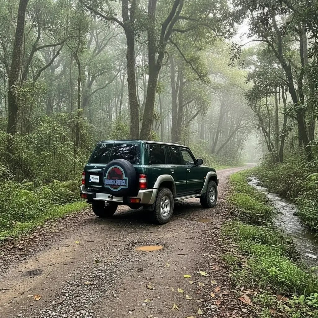 Jurassic Patrol Spare Wheel Tire Cover